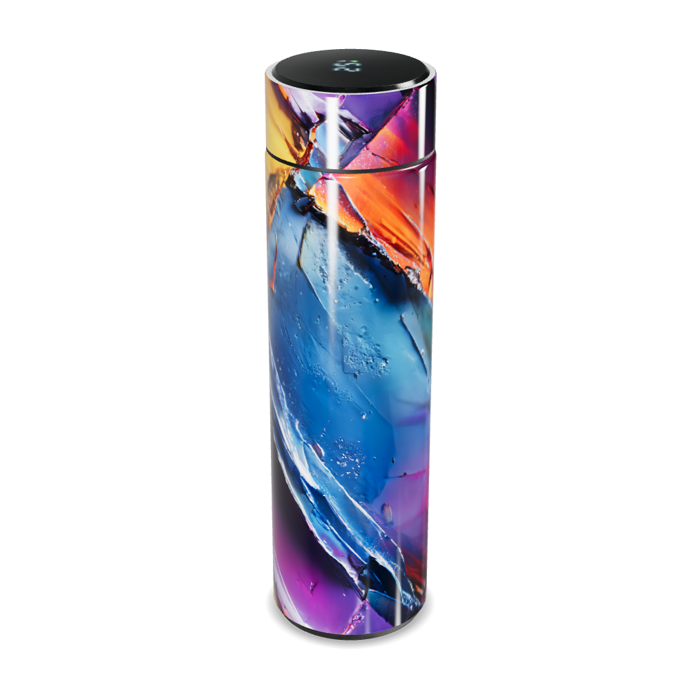 Garrafa Térmica Touch - Colorida com Display LCD