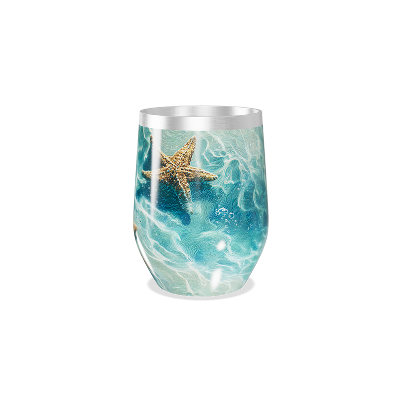 Copo Térmico Slim - Estampa Estrela do Mar