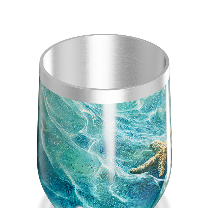 Copo Térmico Slim - Estampa Estrela do Mar