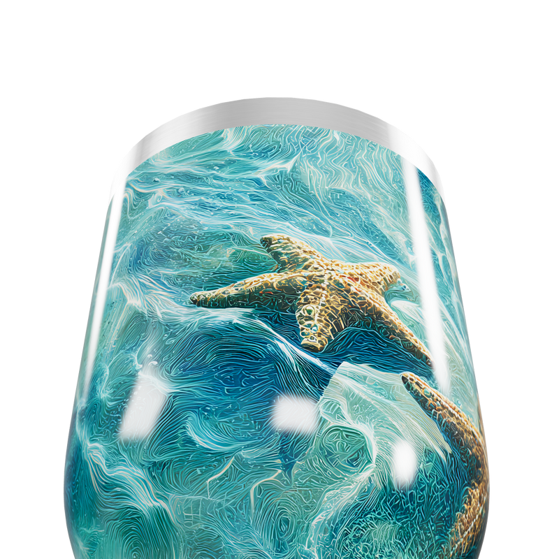 Copo Térmico Slim - Estampa Estrela do Mar