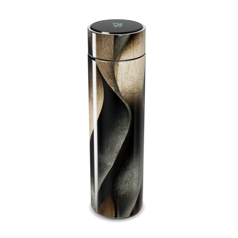 Garrafa Térmica Touch - Design Espiral Decorado