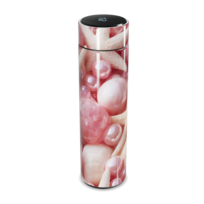 Garrafa Térmica Touch - Conchas Rosa