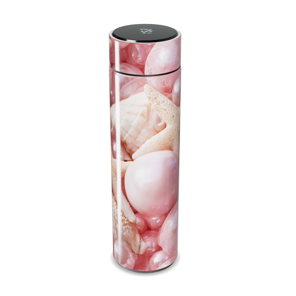 Garrafa Térmica Touch - Conchas Rosa