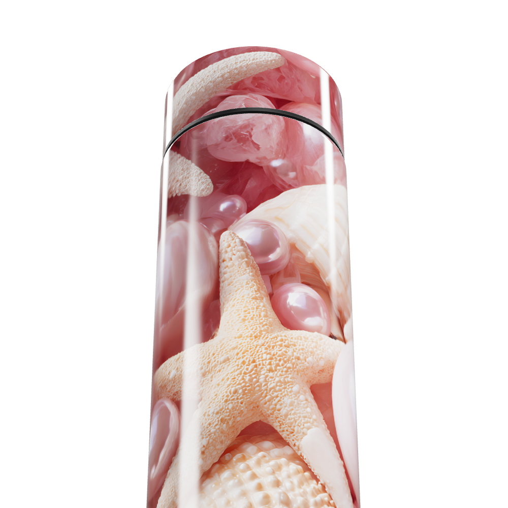 Garrafa Térmica Touch - Conchas Rosa