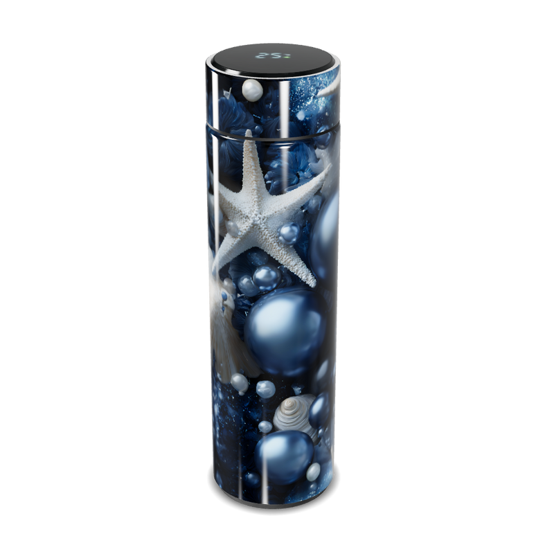 Garrafa Térmica Touch - Marinha Azul Estrelas