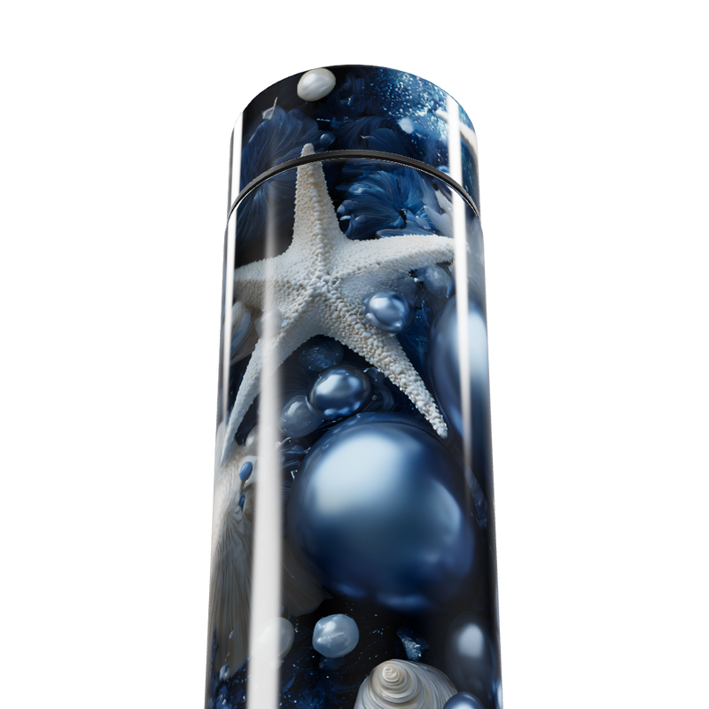 Garrafa Térmica Touch - Marinha Azul Estrelas