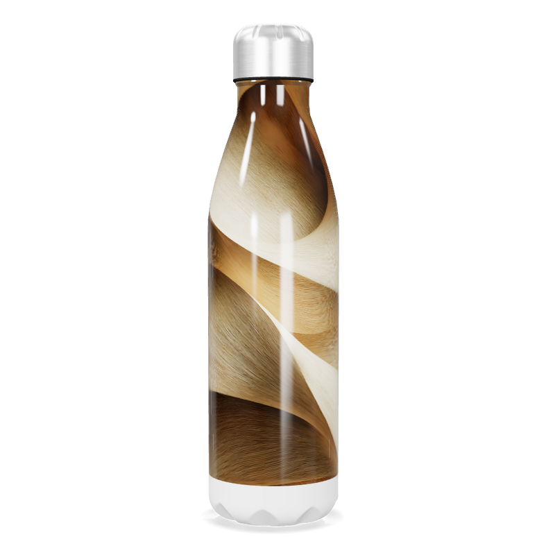 Garrafa Inox - Estampa Madeira 750ml