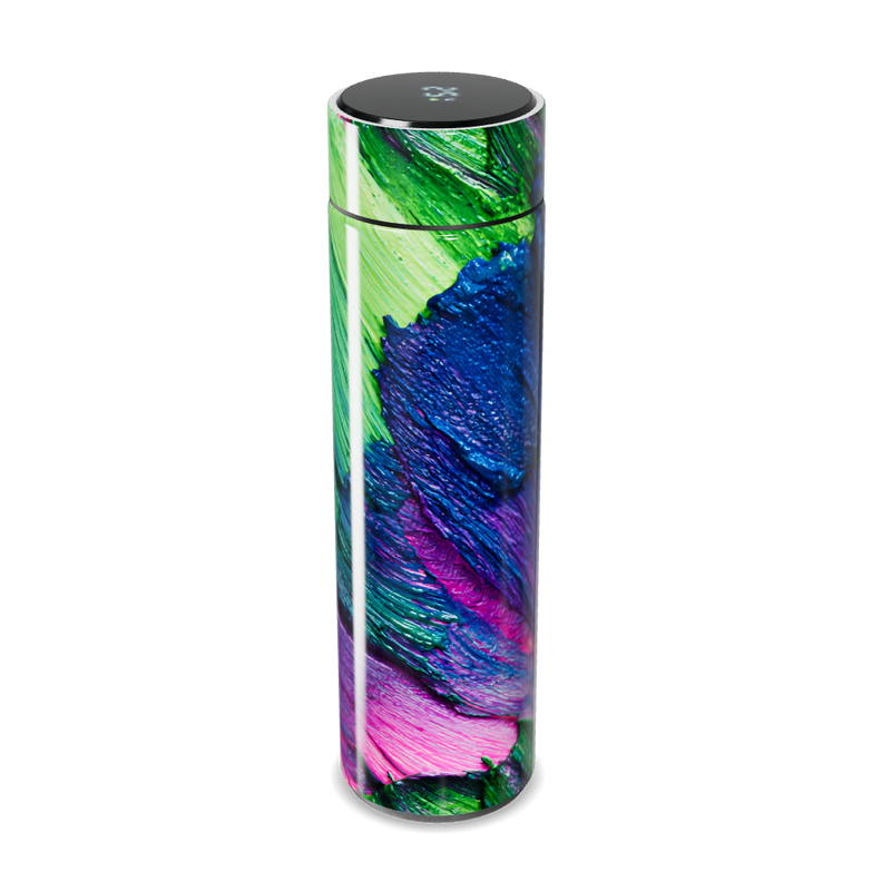 Garrafa Térmica Touch - Multicolorida Abstrata