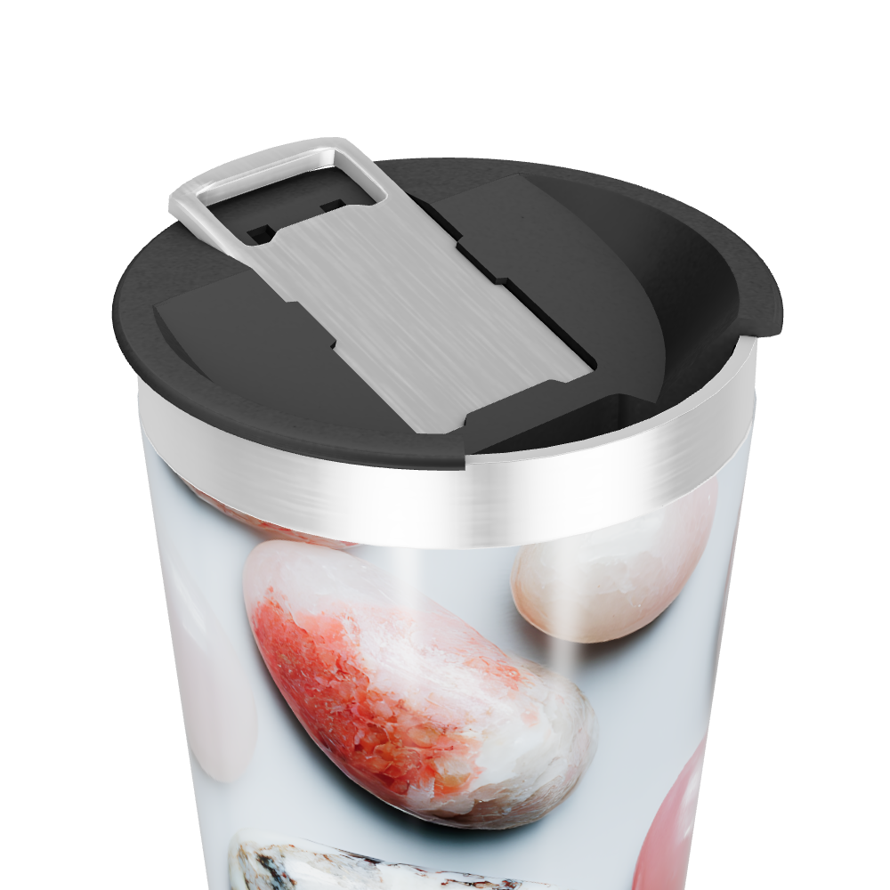 Copo Térmico - Estampa Pedras Coloridas