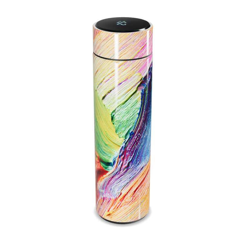 Garrafa Térmica Touch - Colorida com Display LED