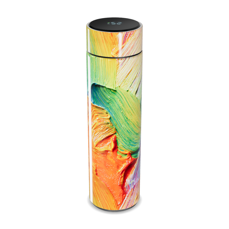 Garrafa Térmica Touch - Colorida com Display LED