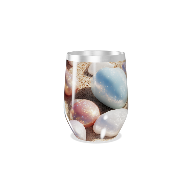 Copo Térmico Slim - Pedras Galácticas Coloridas