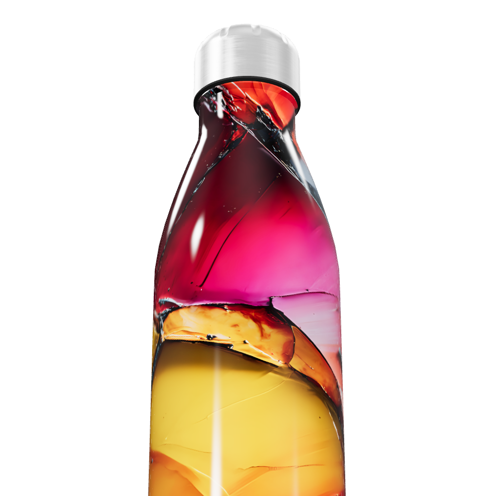 Garrafa Inox - Estampada Colorida