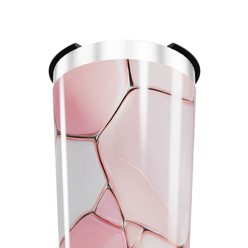 Copo Térmico - Rosa Marmorizado