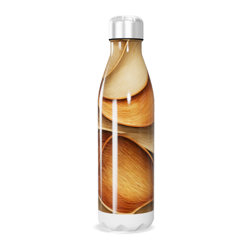 Garrafa Inox - Estampa Madeira 750ml