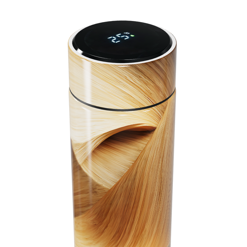 Garrafa Térmica Touch - Design Madeira Digital