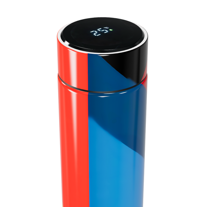 Garrafa Térmica Touch - Colorida com Display Digital