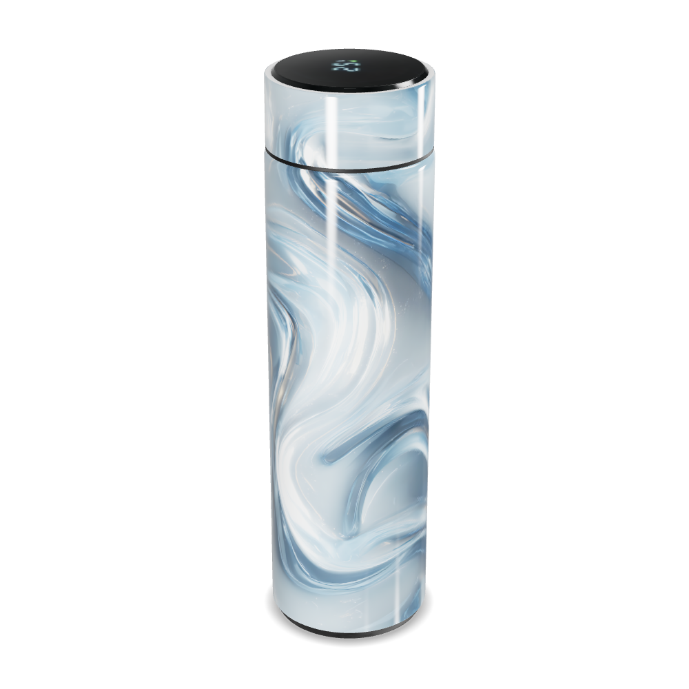 Garrafa Térmica Touch - Mármore Azul