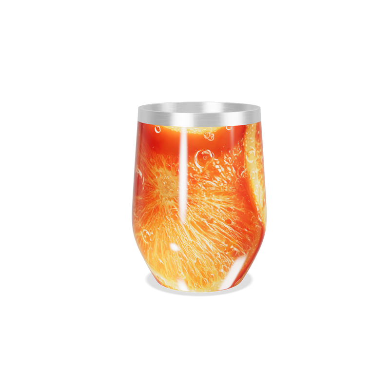 Copo Térmico Slim - Estampa Laranja Frutas