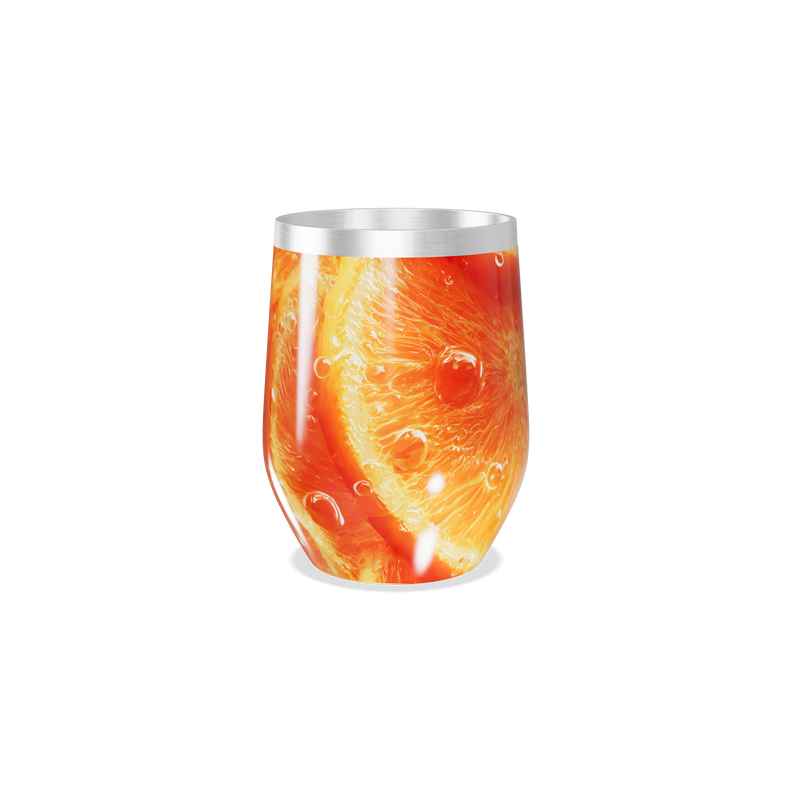 Copo Térmico Slim - Estampa Laranja Frutas