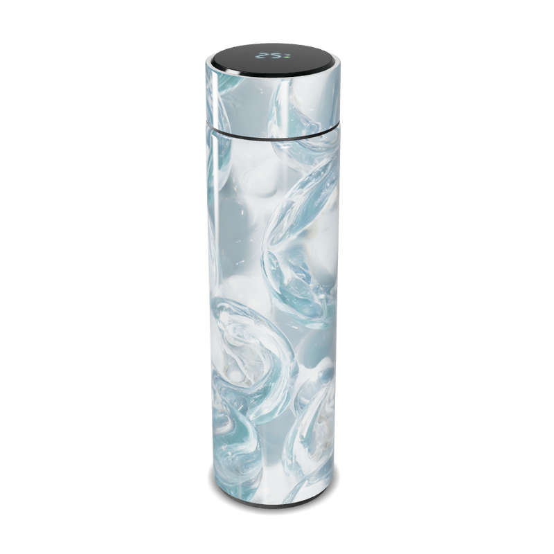 Garrafa Térmica Touch - Estampa Gelo Digital