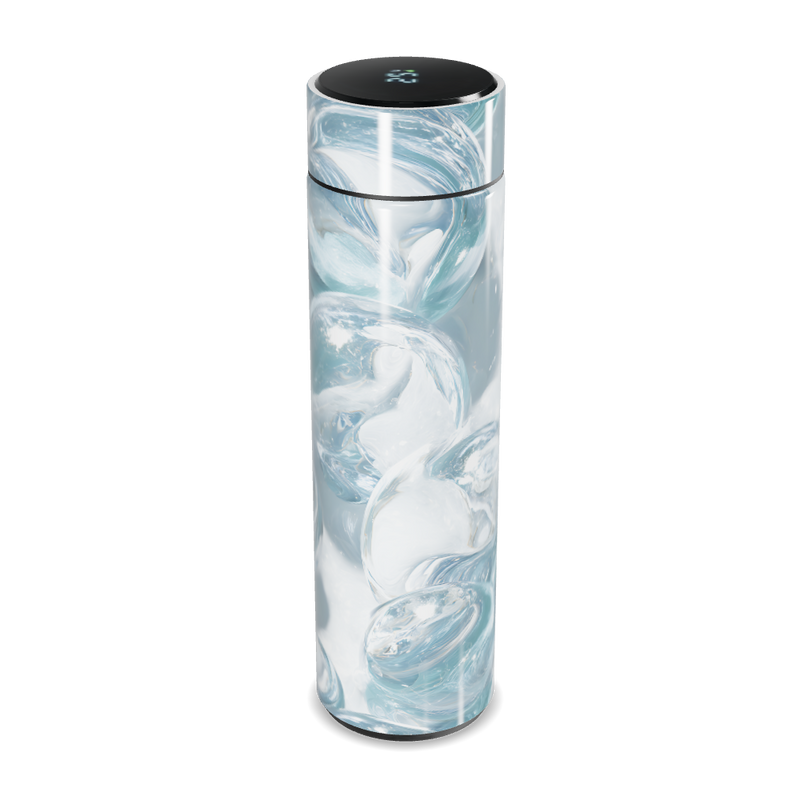 Garrafa Térmica Touch - Estampa Gelo Digital