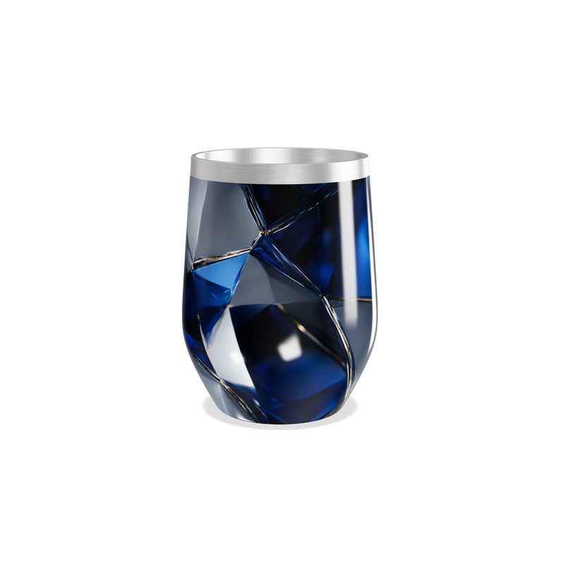 Copo Térmico Slim - Azul Vidro Facetado