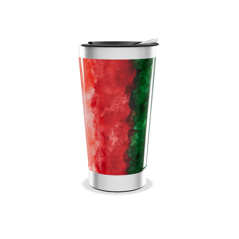 Copo Térmico - Vermelho Inox