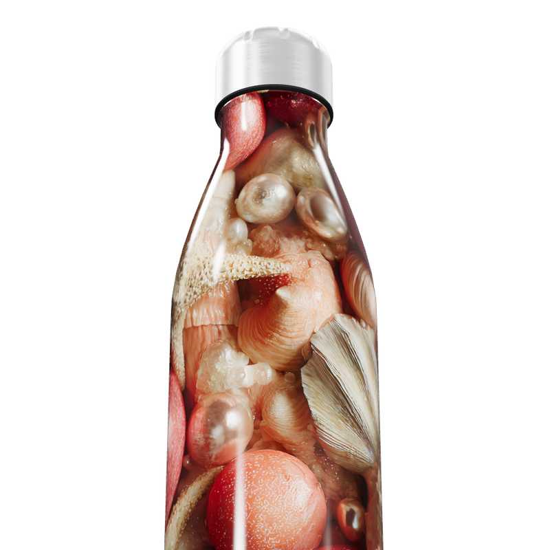 Garrafa Inox - Estampa Frutas Coloridas