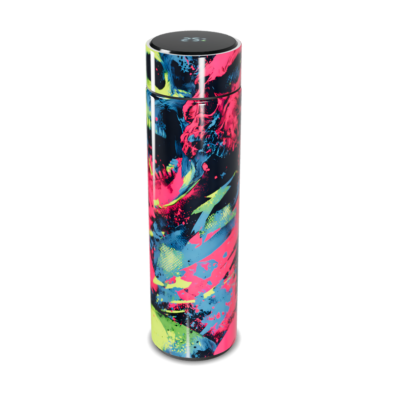 Garrafa Térmica Touch - Estampa Colorida Abstrata