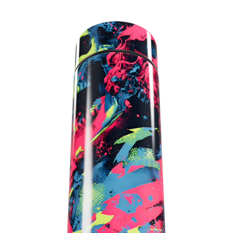 Garrafa Térmica Touch - Estampa Colorida Abstrata