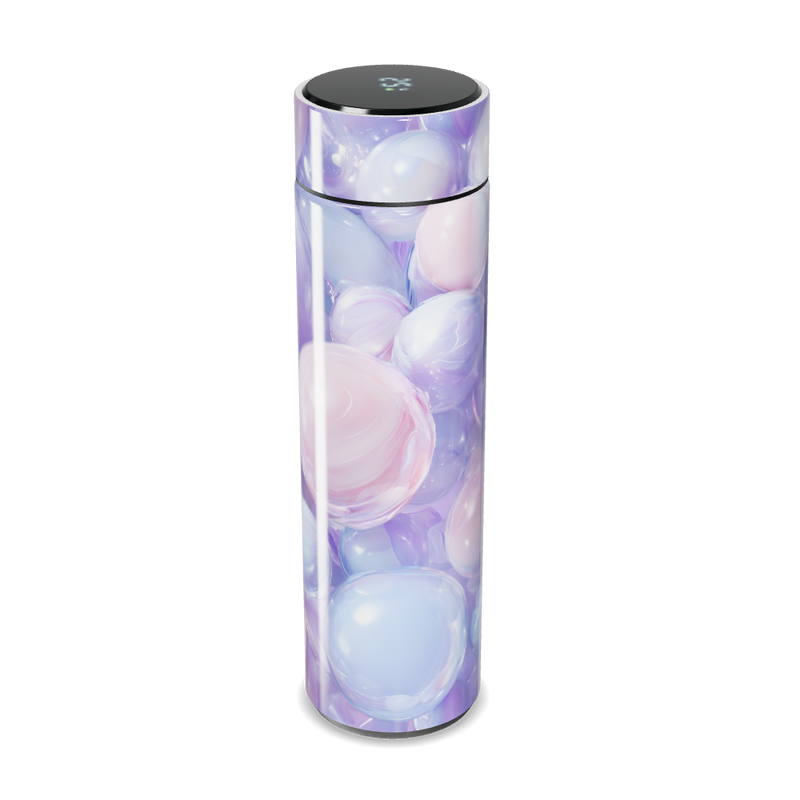 Garrafa Térmica Touch - Estampa Bolhas Coloridas