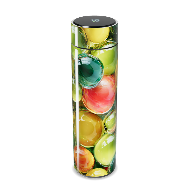 Garrafa Térmica Touch - Estampa Colorida Vidro