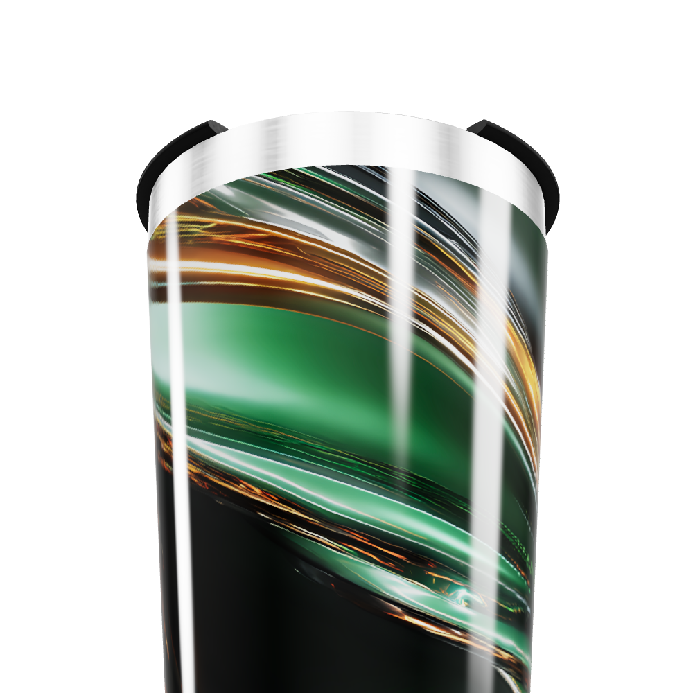 Copo Térmico - Estampa Abstrata Colorida