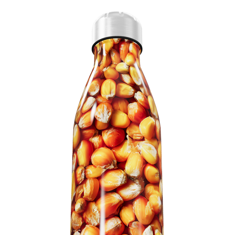Garrafa Inox - Estampa Milho