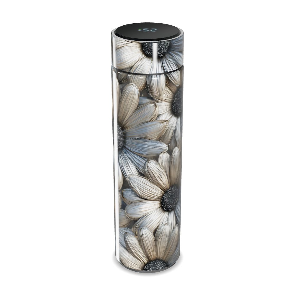 Garrafa Térmica Touch - Floral com Display Digital