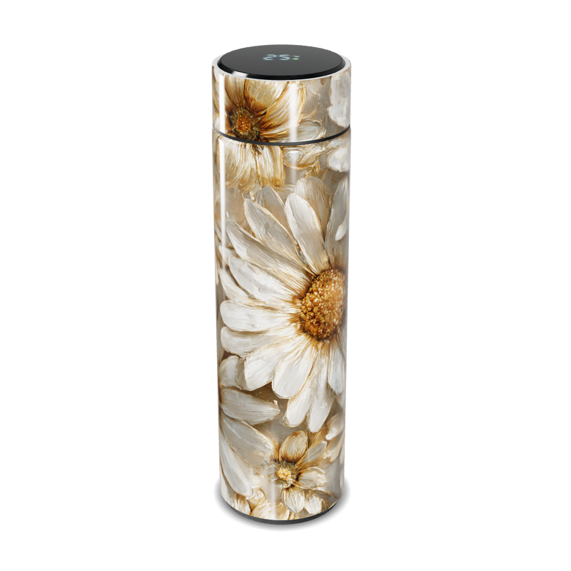 Garrafa Térmica Touch - Floral Margaridas