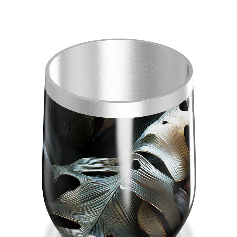 Copo Térmico Slim - Estampa Folhagem Colorida