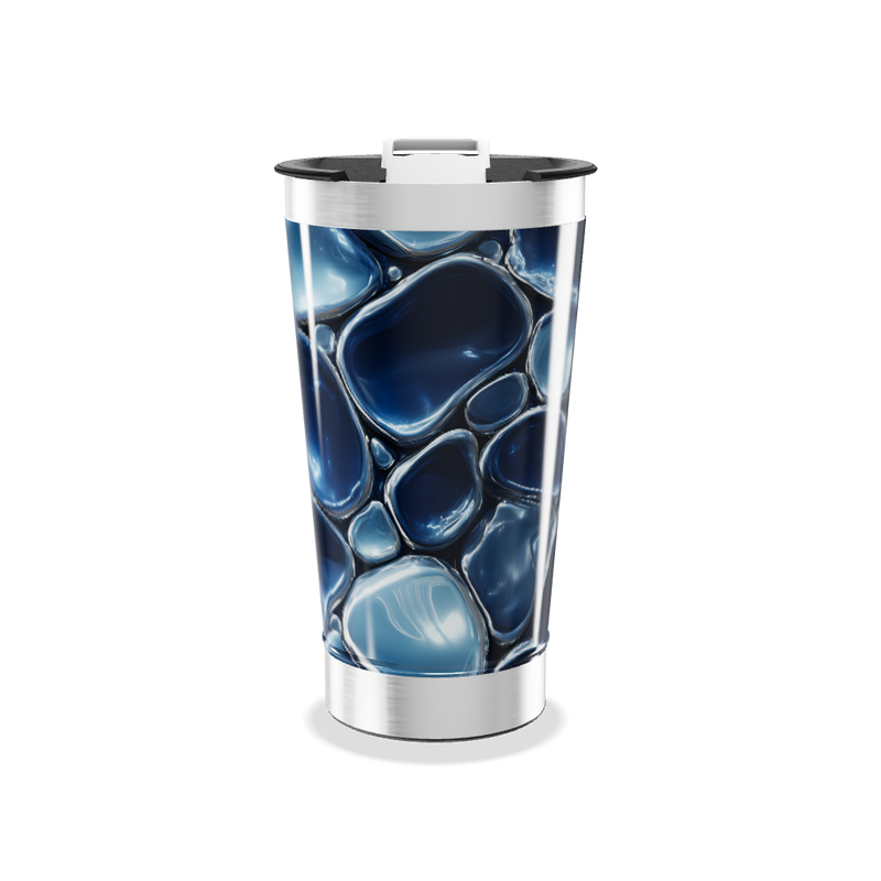 Copo Térmico - Fundo do Mar Azul