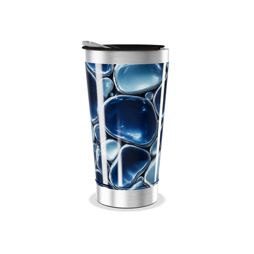 Copo Térmico - Fundo do Mar Azul