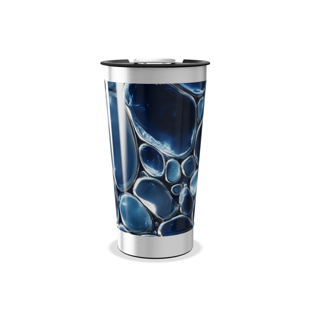 Copo Térmico - Fundo do Mar Azul