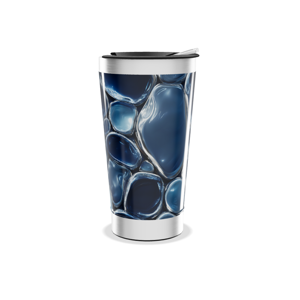 Copo Térmico - Fundo do Mar Azul