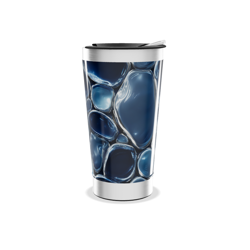 Copo Térmico - Fundo do Mar Azul