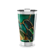 Copo Térmico - Design Abstrato Verde