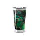 Copo Térmico - Design Abstrato Verde