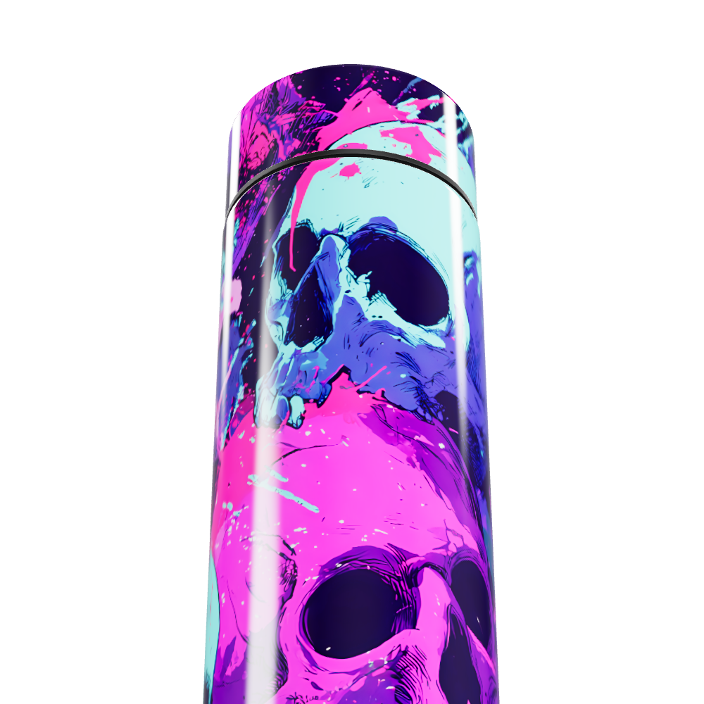 Garrafa Térmica Touch - Cores Neon Caveira