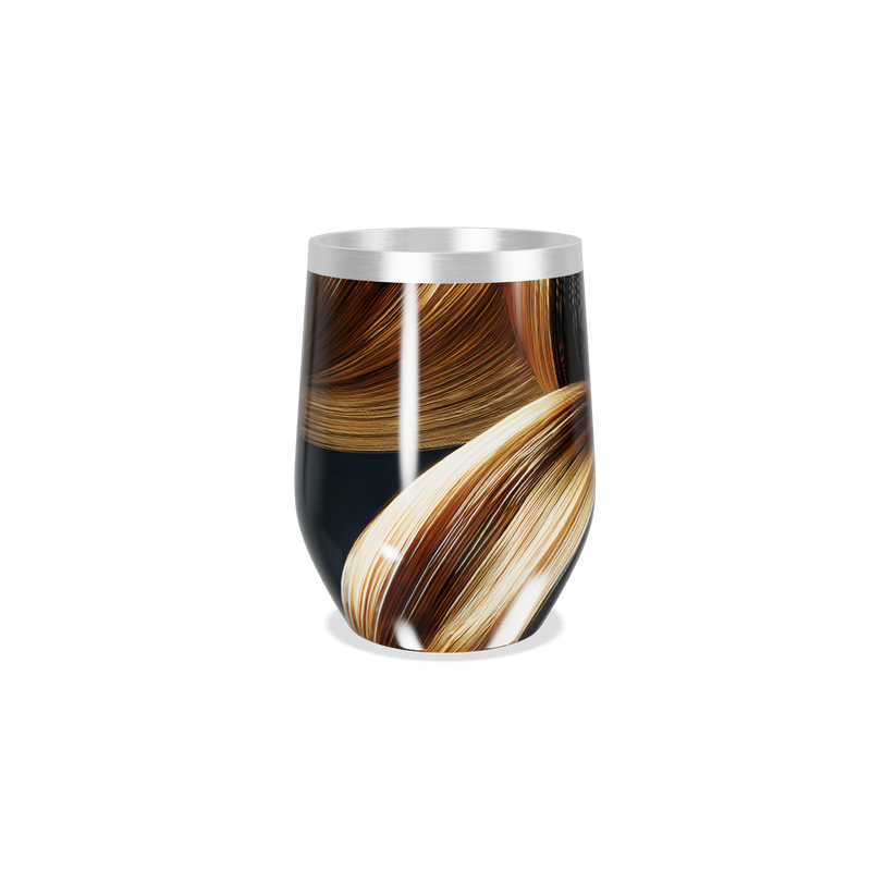 Copo Térmico Slim - Estampa Ondas Coloridas