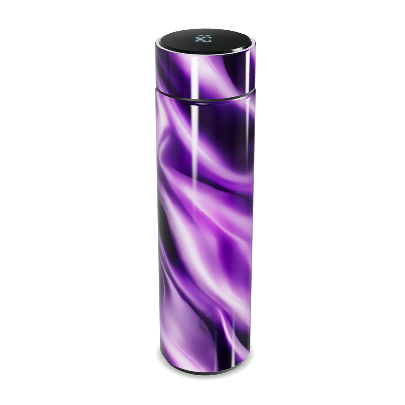 Garrafa Térmica Touch - Roxo com Display Digital