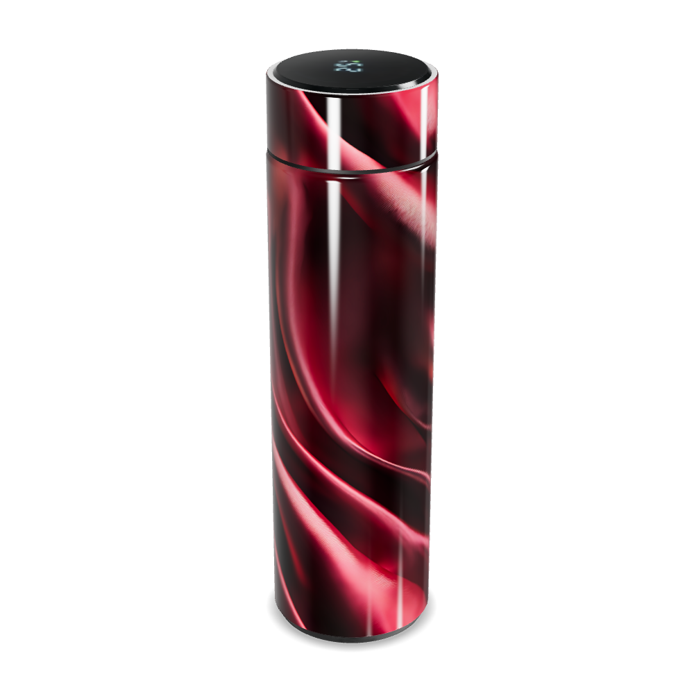 Garrafa Térmica Touch - Vermelha com Display Digital