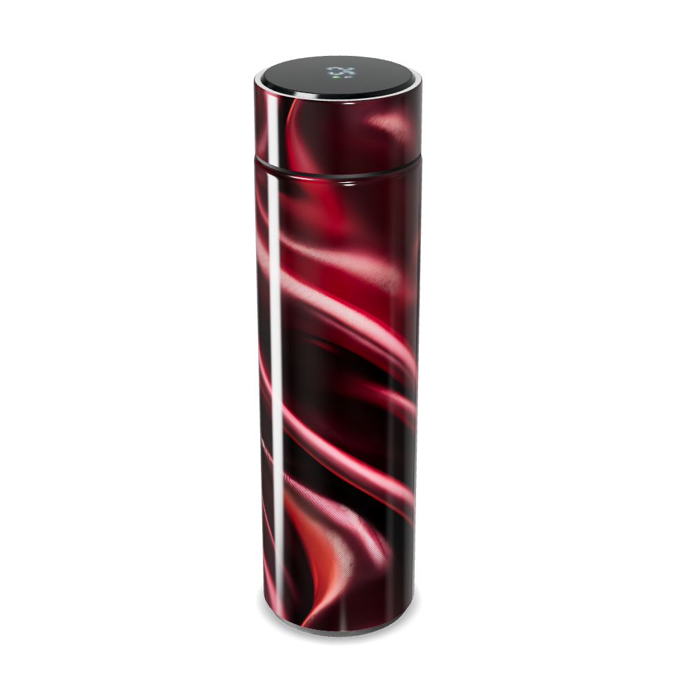 Garrafa Térmica Touch - Vermelha com Display Digital